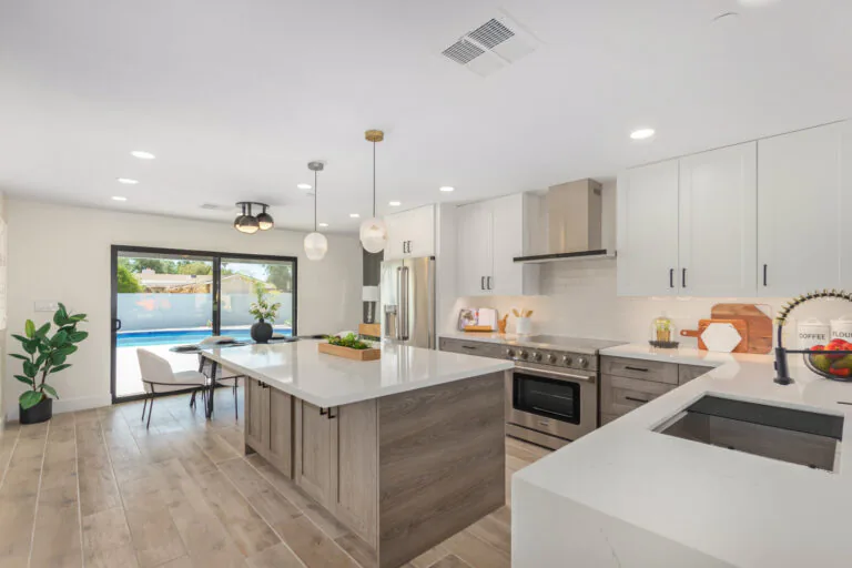 Kitchen remodel at the Piccadilly project - view 1