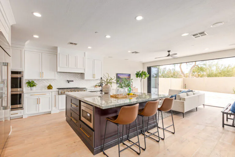 Kitchen remodel at the 39th Street project - view 3