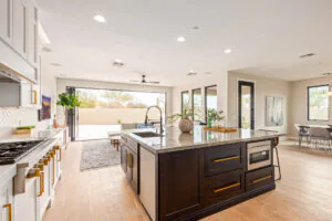 Kitchen remodel at the 39th Street project - view 1